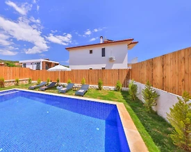 Kaş Andifli'de Muhteşem Doğa İçerisinde, Özel Havuzlu, Kiralık Villa - 3
