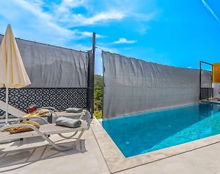 Kaş Bezirgan'da Muhteşem Doğada, Özel Havuzlu, Modern Villa - 5