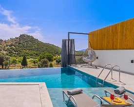 Kaş Bezirgan'da Muhteşem Doğada, Özel Havuzlu, Modern Villa - 2