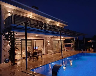 Muğla Köyceğiz'de Eşsiz Manzaralı, Özel Havuzlu, Konforlu Villa - 1