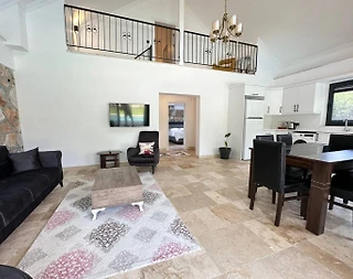 Köyceğiz Çandır'da Doğa İçerisinde, Özel Havuzlu, Modern Villa - 5