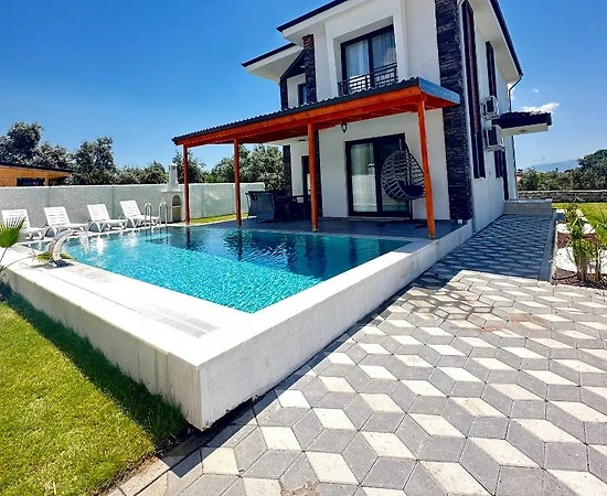 Köyceğiz Toparlar'da Doğa İçerisinde, Özel Havuzlu, 4+1 Villa - 1