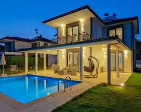 Muğla Köyceğiz'de Sessiz Konumda, Özel Havuzlu, Lüks Villa - 2