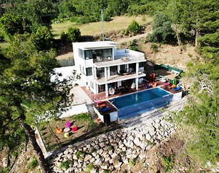 Antalya Kumluca'da Gürültüden Uzak, Özel Havuzlu, Şık Villa - 2