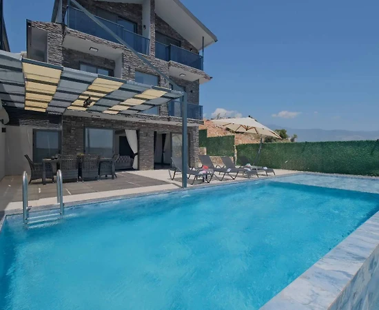 Muğla Seydikemer'de Sakin Konumda, Özel Havuzlu, Tatil Villası - 1