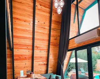 Sapanca Kurtköy'de Doğa İçerisinde, Isıtmalı Havuzlu, Kiralık Bungalov - 5