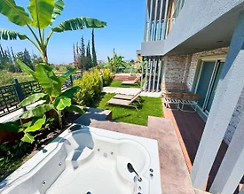 Kuşadası Davutlar'da Çekirdek Ailelere Uygun, Jakuzili, 3+1 Villa - 3