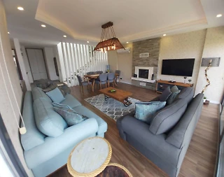 Kuşadası Değirmendere'de Barbekü Alanlı, Özel Havuzlu, Geniş Villa - 5