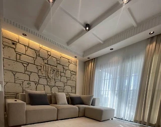 Kuşadası Karaova'da Eşsiz Deniz Manzaralı, Özel Havuzlu, Lüks Villa - 5