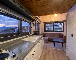 Esenköy'de Çekirdek Ailelere Uygun, Özel Havuzlu, Manzaralı Bungalov - 5