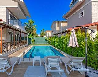 Serik Kadriye'de Geniş Ailelere Uygun, Özel Havuzlu, Kiralık Villa - 4