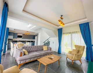 Fethiye Ölüdeniz'de Kalabalık Ailelere Uygun, Özel Havuzlu, Kiralık Villa - 5