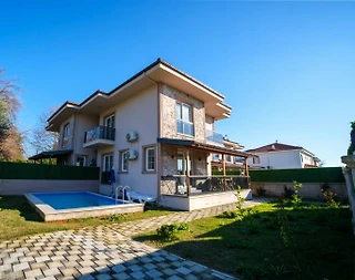 Fethiye Köyceğiz'de Sessizlik İçerisinde, Özel Havuzlu, 3+1 Villa - 1