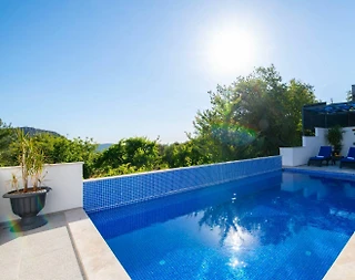 Kaş İslamlar'da Nezih Konumda, Özel Havuzlu, Balayı Villası - 3