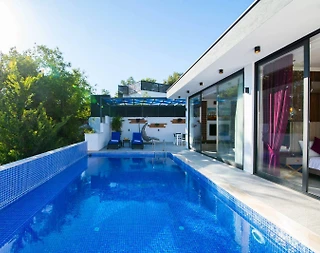 Kaş İslamlar'da Nezih Konumda, Özel Havuzlu, Balayı Villası - 4