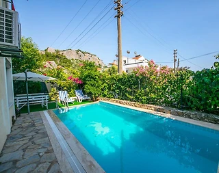 Muğla Marmaris'te Yeşillikler İçerisinde, Özel Havuzlu, Kiralık Villa - 3