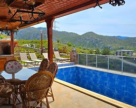 Marmaris Bozburun'da Sakin Konumda, Özel Havuzlu, Konforlu Villa - 2