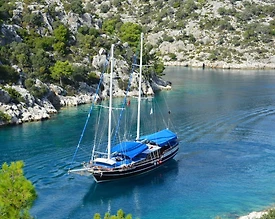 Marmaris Bozburun'da Modern Tasarımlı, 8 Kabinli, Kiralık Gulet - 2