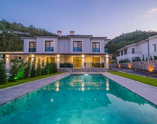 Marmaris Çamlı'da Doğa İle İç İçe, Özel Havuzlu, İkiz Villa - 2