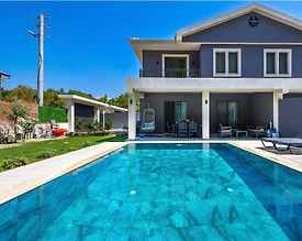 Marmaris Çamlı'da Modern Tasarımlı, Özel Havuzlu, 2+1 Villa - 3