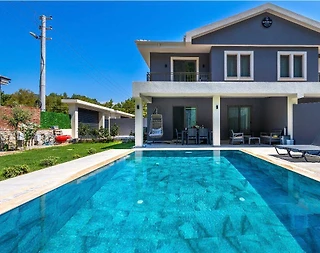 Marmaris Çamlı'da Modern Tasarımlı, Özel Havuzlu, 2+1 Villa - 3