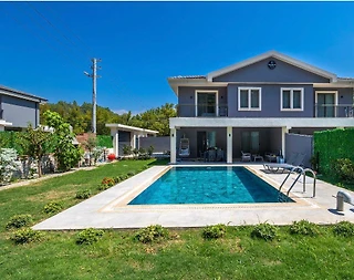 Marmaris Çamlı'da Modern Tasarımlı, Özel Havuzlu, 2+1 Villa - 4