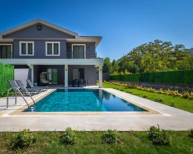 Marmaris Çamlı'da Muhteşem Doğada, Özel Havuzlu, Bahçeli Villa - 3