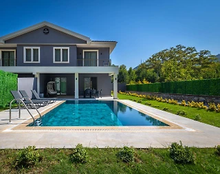 Marmaris Çamlı'da Muhteşem Doğada, Özel Havuzlu, Bahçeli Villa - 3