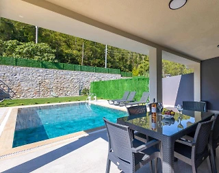 Marmaris Çamlı'da Muhteşem Doğada, Özel Havuzlu, Bahçeli Villa - 4