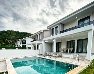 Marmaris Çamlı'da Muhteşem Doğada, Özel Havuzlu, Şık Villa - 3