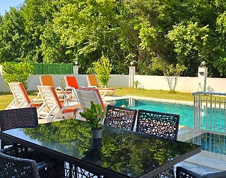 Marmaris Çamlı'da Nezih Konumda, Özel Havuzlu, 8 Kişilik Villa - 5