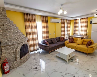 Marmaris Çetibeli'nde Site İçerisinde, Özel Havuzlu, Konforlu Villa  - 4