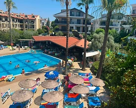 Marmaris Hatipirimi'nde Merkezi Konumda, Ortak Havuzlu, 1+1 Suite Daire - 2