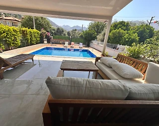 Muğla Marmaris'te Merkezi Konumda, Özel Havuzlu, Konforlu Villa - 5