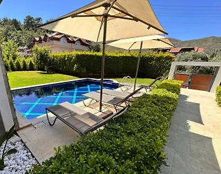 Muğla Marmaris'te Denize Yakın, Özel Havuzlu, Lüks Villa - 3
