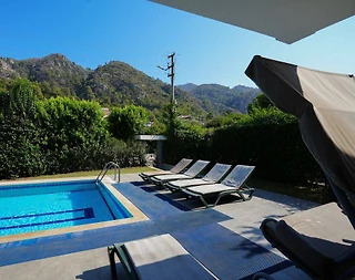 Marmaris İçmeler'de Kalabalık Ailelere Uygun, Özel Havuzlu, Lüks Villa - 4