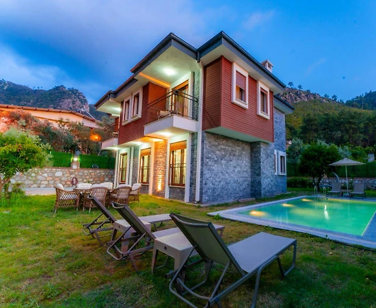Marmaris Orhaniye'de Doğa İle İç İçe, Özel Havuzlu, Ferah Villa - 1