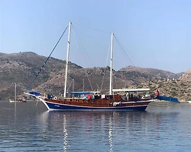 Marmaris Selimiye'de 25 Metre Uzunluğunda, 7 Kabinli, Konforlu Gulet - 3