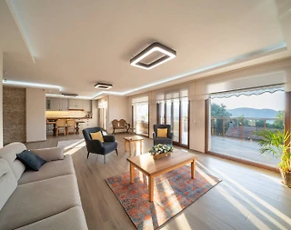 Marmaris Selimiye'de Deniz Manzaralı, Özel Havuzlu, 6 Kişilik Villa - 4