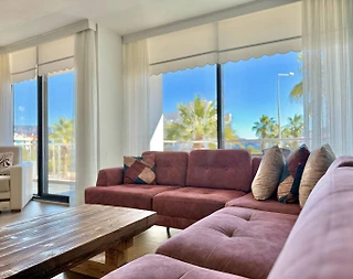 Marmaris Siteler'de Panoramik Deniz Manzaralı, 4 Kişilik, Kiralık Daire - 1
