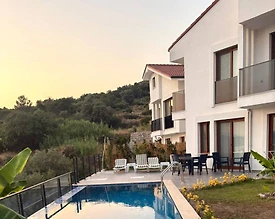 Marmaris Söğüt'de Doğa İle İç İçe, Özel Havuzlu, Ferah Villa - 2