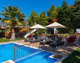 Marmaris Söğüt'de Enfes Deniz Manzaralı, Özel Havuzlu, Lüks Villa - 3