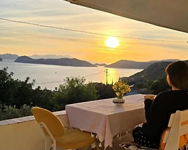 Marmaris Söğüt'te Deniz Manzaralı, 4 Kişilik, Konforlu Tatil Evi - 2
