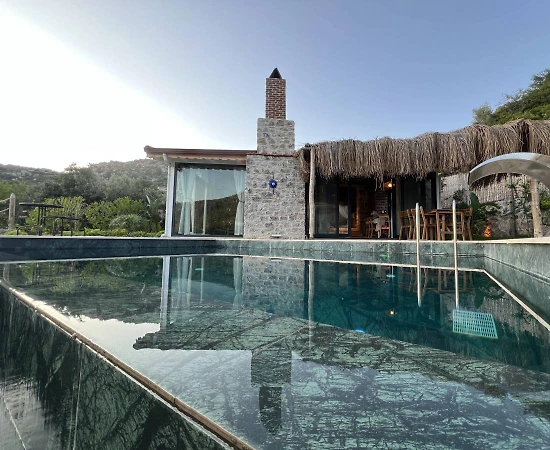 Marmaris Söğüt'te Doğa İçerisinde, Özel Havuzlu, Kiralık Villa - 1