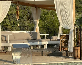 Marmaris Söğüt'te Doğa İçerisinde, Özel Havuzlu, Kiralık Villa - 5