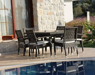 Marmaris Söğüt'te Doğa Manzaralı, Özel Havuzlu, Bahçeli Villa - 4