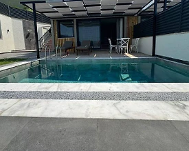 Marmaris Söğüt'te Muhteşem Deniz Manzaralı, Özel Havuz, 1+1 Villa - 2