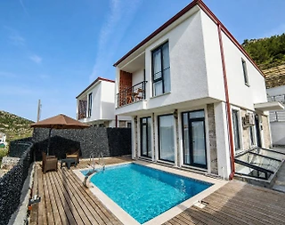 Marmaris Söğüt'te Sakin Konumda, Özel Havuzlu, Balayı Villası - 1