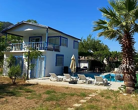 Marmaris Hisarönü'nde Geniş Bahçeli, Özel Havuzlu, Kiralık Villa - 3