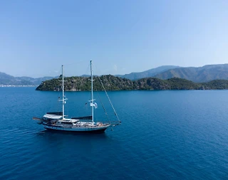 Marmaris'te Enfes Mavi Yolculuk Sunan, 5 Kabinli, Lüks Gulet - 1